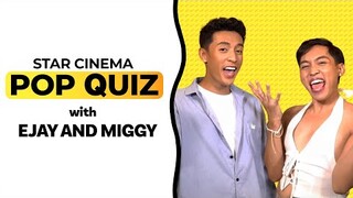 Miggy and Ejay test their movie knowledge! | Star Cinema Pop Quiz