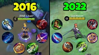 Fanny 2016 vs 2022 Build