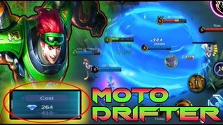 264 DIAS FOR X.BORG NEW SKIN | MOTO DRIFTER | MOBILE LEGENDS BANGBANG