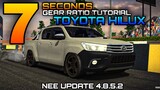 7 Seconds Toyota Hilux Gear Ratio Tutorial | Car Parking Multiplayer New Update 4.8.5.2