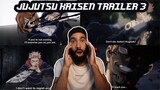 JUJUTSU KAISEN OFFICIAL TRAILER 3 REACTION/DISCUSSION!