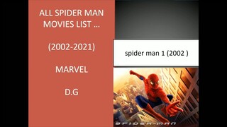 spider-man movies in chronological order list - POP-in-PIX