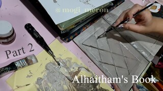 Alhaitham's Book Cosplay Property DIY Tutorial Part 2 #JPOPENT