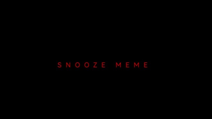 [meme背景] snooze meme