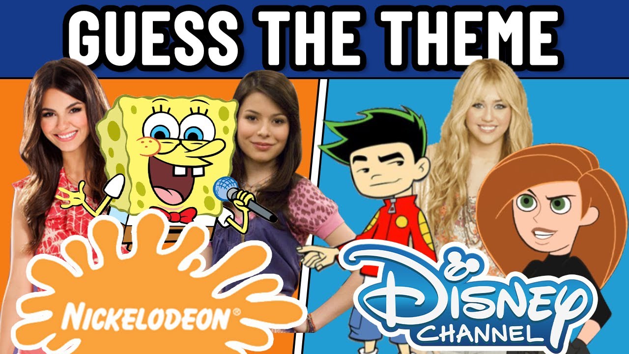 guess the theme song disney and nickelodeon