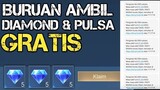 CEPAT AMBIL SEKARANG !! DIAMOND DAN PULSA GRATIS ! STOK TERBATAS
