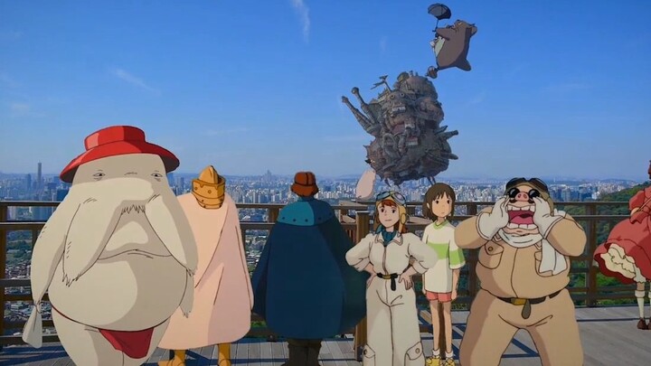 Film pendek animasi "Saat animasi Ghibli menjadi hidup"