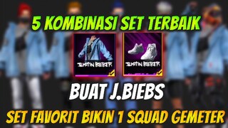 5 KOMBINASI SET FREE FIRE TERBAIK BUAT J.BIEBS - FREE FIRE INDONESIA