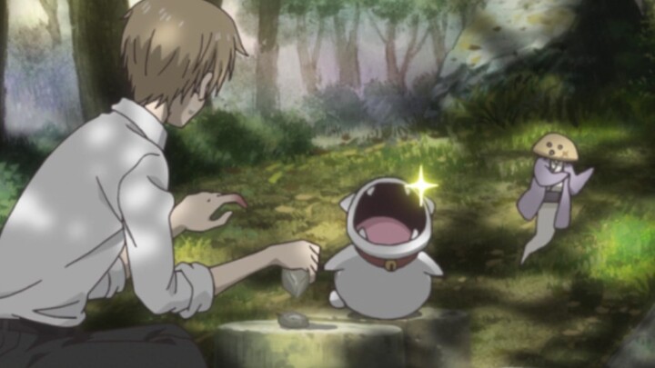 [ Natsume's Book of Friends ] "Cat Teacher" is cute and has no worries