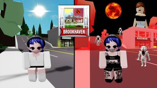 ตอนกลางคืนเมือง Brookhaven ไม่น่าอยู่อีกต่อไป! | Roblox 🏠 Scary Night Brookhaven