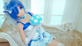 [COS Feature Film] [kigurumi] Rem Flower Wedding