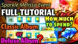 SPARKLE MELISSA EVENT GUIDE!✏️WHICH ALBUM TO PURCHASE❓CLASSIC OR DELUXE⁉️