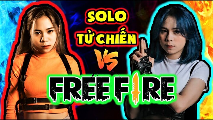 MÈO SIMMY VÀ SAMMY SOLO TỬ CHIẾN FREE FIRE 10000 KIM CƯƠNG | PHONG CẬN MÙ MẮT KHI XEM 2 CHỊ EM