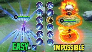 6 GUSION COMBO from EASY to IMPOSSIBLE