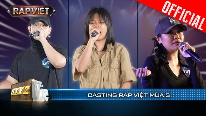 Sidie tái xuất với nghệ danh mới, Hành OR Tony D chinh phục BGK | Casting Rap Việt Mùa 3