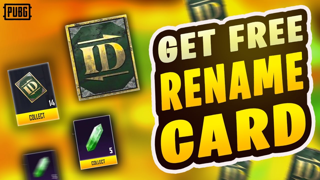 How To Get An Id Card In Pubg