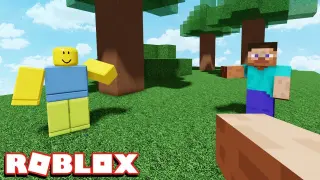 I Made Minecraft, But in Roblox.. (Part 1)