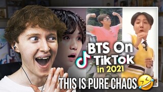 THIS IS PURE CHAOS! (BTS TikTok Compilation 2021 #12 | Reaction)