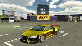 giving away | 1695hp audi r8 with paid body kits | for free #car parking multiplayer #shorts