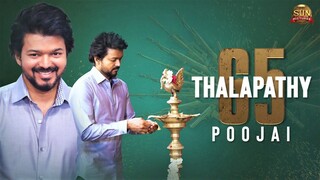 Thalapathy65 Poojai   Thalapathy Vijay   Sun Pictures   Nelson   Anirudh   Pooja Hegde | YNR MOVIES