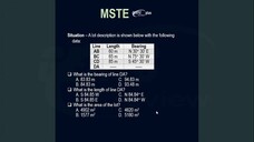 Surveying: Traverse - Missing Data, Area