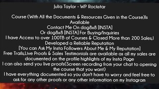 Julia Taylor - WP Rockstar Course Download