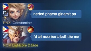 If Moonton Buffed Pharsa Just For Me 🤣