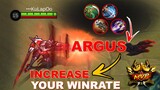 Increase Your Win Rate with this ARGUS BUILD & EMBLEM | MLBB