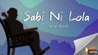 Sabi Ni Lola-Ian Quiruz-OPM