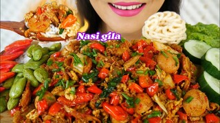 ASMR NASI GILA PALING PEDAS YANG PERNAH VIRAL | ASMR MUKBANG INDONESIA