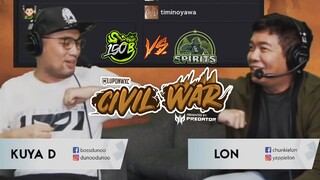 Lon and Dunoo lang MATATAG! A Taste of the Past - Lupon Civil War Grand Finals [Game 1]