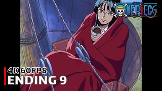 One Piece - Ending 9 【Free Will】 4K 60FPS Creditless | CC