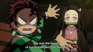 Is nezuko an eyesore to watch?