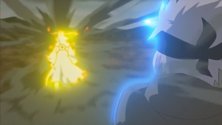 Kyuubi Finally Accepts Naruto and Links with Him, Kakashi Sees Naruto as Minato "Yellow Flash" Dub