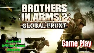 Brothers In Arms 2 Global Front - Offline Game For Android Phone | GamePlay