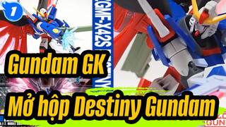 [Gundam GK] Mở hộp Destiny Gundam / Lắp ráp / Đánh giá_1