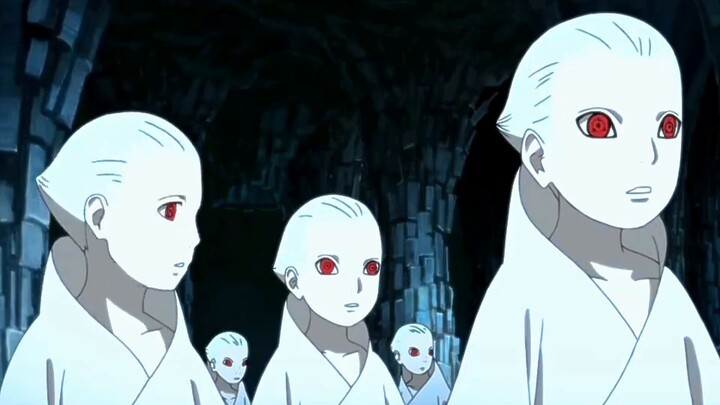 Uchiha Shin was frightened by Kurama and his legs went limp