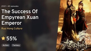 the success of empyrean xuan emperor SUB INDO