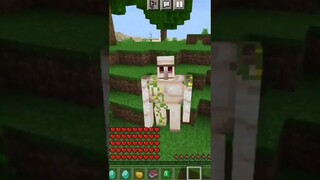 Minecraft, Tapi Aku Jadi Iron Golem #Shorts