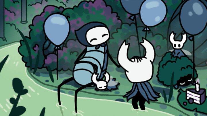 【Hollow Knight Animation】Cute Little Knight & Quiro