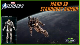 Going to space in the "Starboost" armor (Marvel's Avengers)