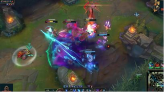 LOL Ashe bắn cháy máy tan nát team địch #LOL #LMHT#MONTAGE