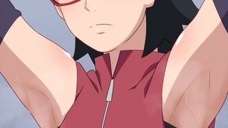 SARADA KETEC WANGY WANGY AHH MANTAP TIKTOK LIVE GOYANG PARGOY EDIT NARUTO
