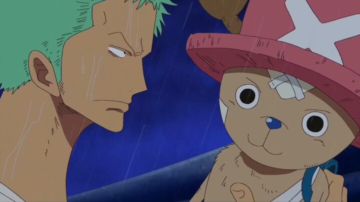 One Piece: [Zoron: Chopper, kamu tahu terlalu banyak...] Sekelompok orang tampan di satu detik, tapi