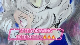 DRAWING HUNTER X HUNTER FIGURE NEFER PITOU