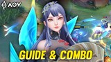 AOV : NEW HERO YUE | GUIDE & COMBO - ARENA OF VALOR