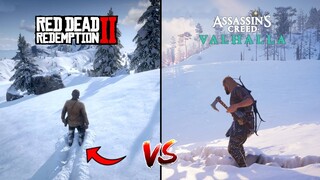 Red Dead Redemption 2 vs Assassins Creed Valhalla - Which is Best?