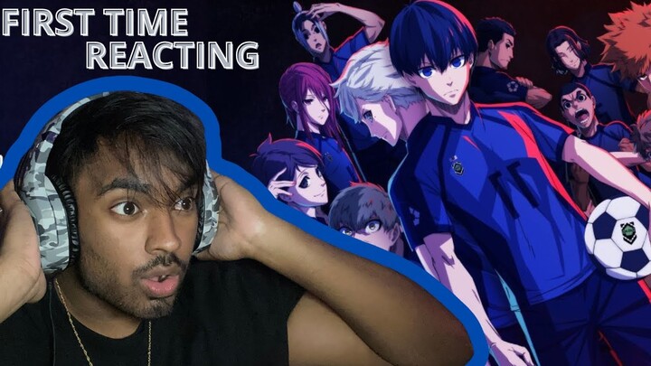 REACTING TO BLUE LOCK FOR THE FIRST TIME (ALL OPENINGS)