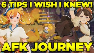 Mistakes I made that I WISH I KNEW BEFORE Playing AFK Journey!