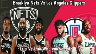 Brooklyn Nets Vs Los Angeles Clippers ! Who you've got?